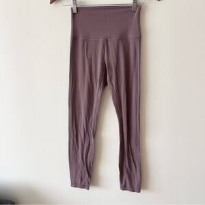 Lululemon Athletica Align Pant ll 25” Athletic Leggings women’s size 4 mauve